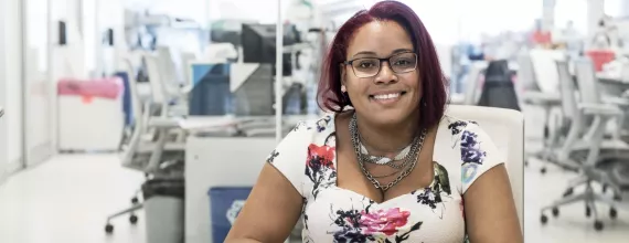 Image of a female Novartis Associate